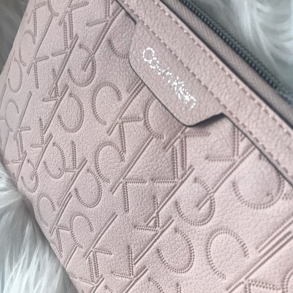 Calvin Klein Soft Pink Wristlet